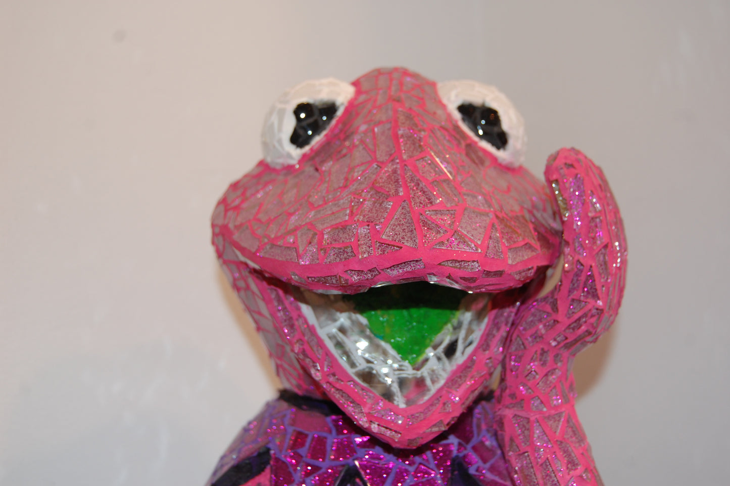 Pink frog attitude